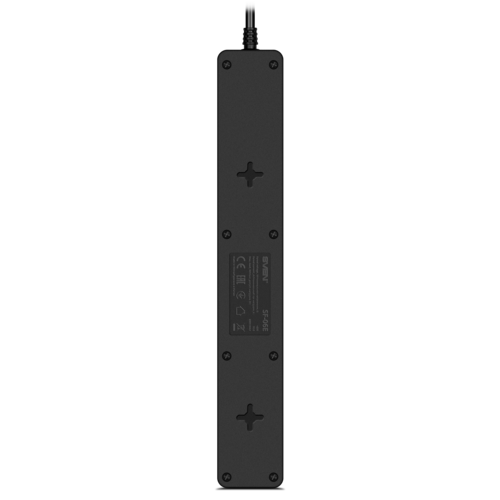 Сетевой фильтр SVEN SF-06E-16 5 m (6 sockets)  . черный