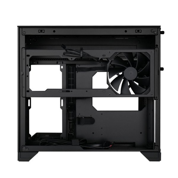 Корпус Lian Li O11 Vision-M Digital Black mATX/ITX БП ATX 2xUSB3.0 1xType-C G99.O11VMDX.00 Черный