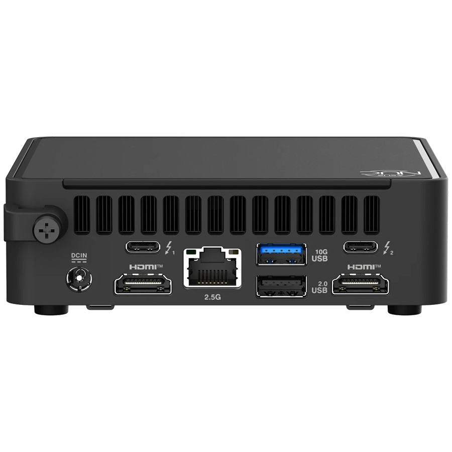 ASUS NUC 15 PRO/RNUC15CRKU500002/Ultra 5 225H 28W/Intel Arc graphics/no RAM/no Storage/Intel Wi-Fi 7 BE201/USB Total - 7/4 USB Type-A/3 USB Type-C (1x USB3.2 + 2x TB4)/2x HDMI 2.1/Support Displays - 4x 4K/no OS/EU Cord/Kit (L6)/Slim/EAN:4711387949856 - купить в интернет-магазине Forcecom.kz ASUS NUC 15 PRO/RNUC15CRKU500002/Ultra 5 225H 28W/Intel Arc graphics/no RAM/no Storage/Intel Wi-Fi 7 BE201/USB Total - 7/4 USB Type-A/3 USB Type-C (1x USB3.2 + 2x TB4)/2x HDMI 2.1/Support Displays - 4x 4K/no OS/EU Cord/Kit (L6)/Slim/EAN:4711387949856