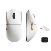 Мышь MCHOSE K7 Ultra (MC-K7-7) [проводная + беспроводная, светодиодная, 42000 DPI, 8000 Гц, белый]