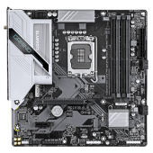 Материнская плата Gigabyte B760M GAMING PLUS WIFI DDR4 [LGA 1700, Intel B760, 4xDDR 4, 2xM.2, 1xPCI-E x16, Micro-ATX]