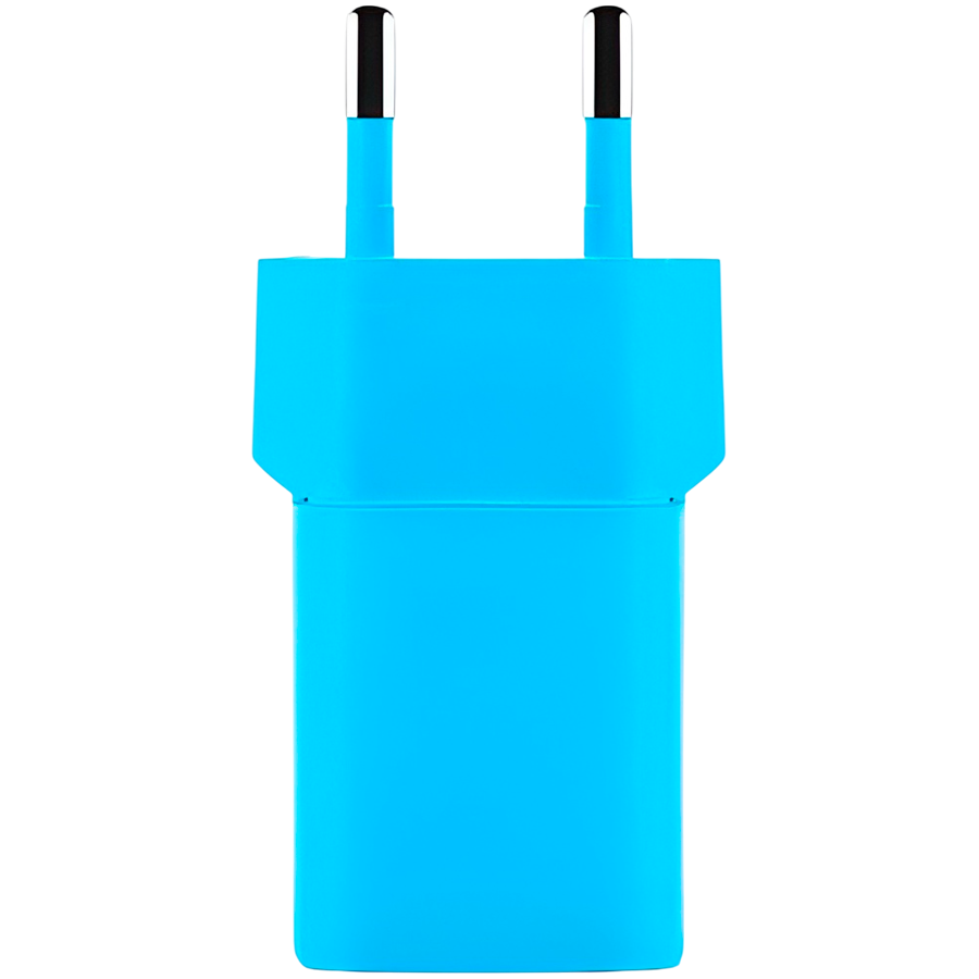ttec SmartCharger GAN 20W PD (2SCG20LNM) Travel Fast Charger + USB-C - Lightning Cable 120cm, Neon Blue