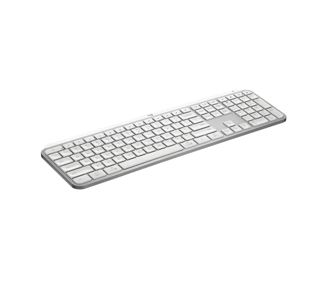 Клавиатура Logitech MX Keys S (920-011588) [мембранная, беспроводная, серебристая]