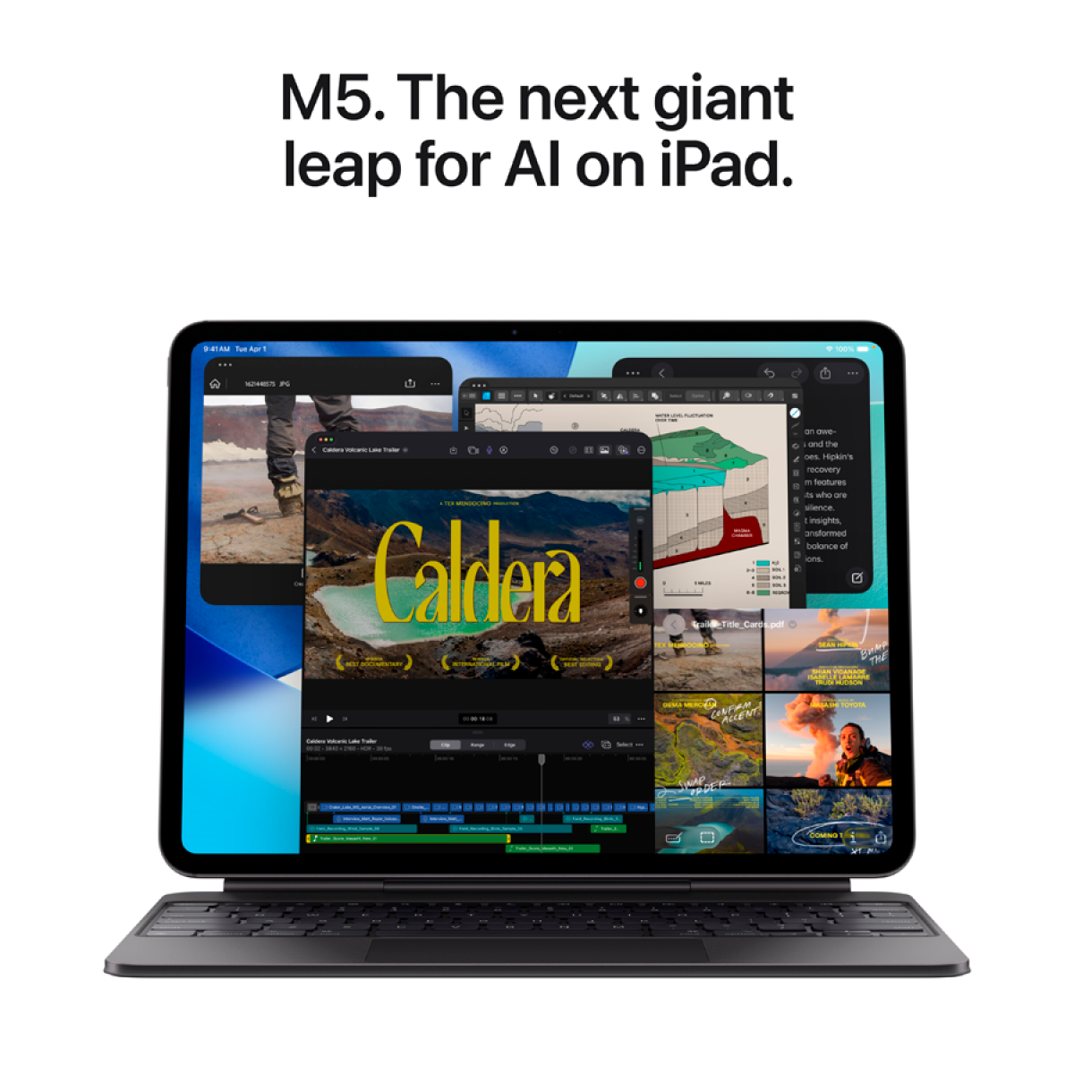 Планшет 11-inch iPad Pro M5 (ME2P4QA/A) Wi-Fi + Cellular 256GB with standard glass - Silver, Model A3358