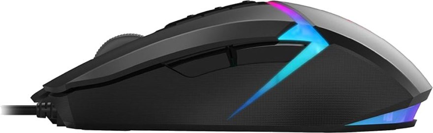 Мышь A4Tech Bloody W60 Max Activated [проводная, светодиодная, 10000 DPI, 2000 Гц подсветка, серая]