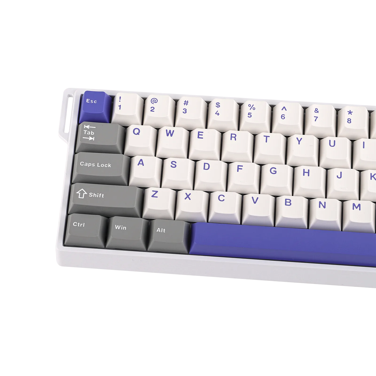 Клавиатура Aula WIN68 (WIN68HE MAX GWB) [механическая, проводная, RGB подсветка, Greywood Magnetic Switch, белая]