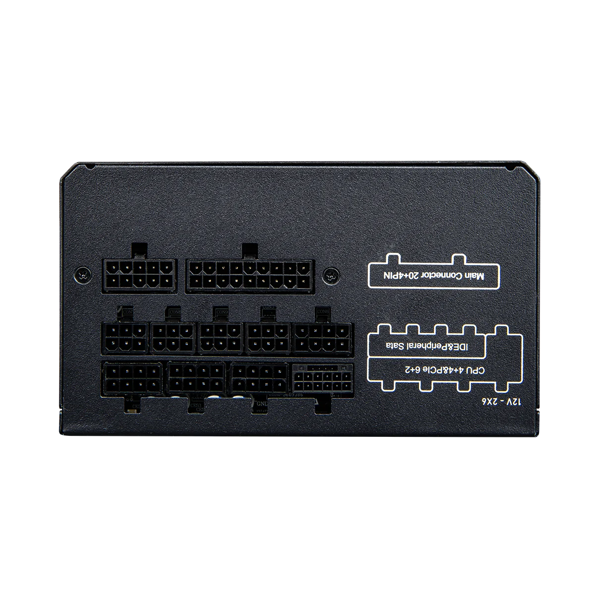 Блок питания Cougar GR 850 (31GR085001P01/CGR GDN-850) [850 Вт, 80 PLUS Gold, 6x SATA, 1 x 16 pin (12VHPWR), 3 x 6+2 pin PCIe, 2x 4+4 pin CPU, ATX]