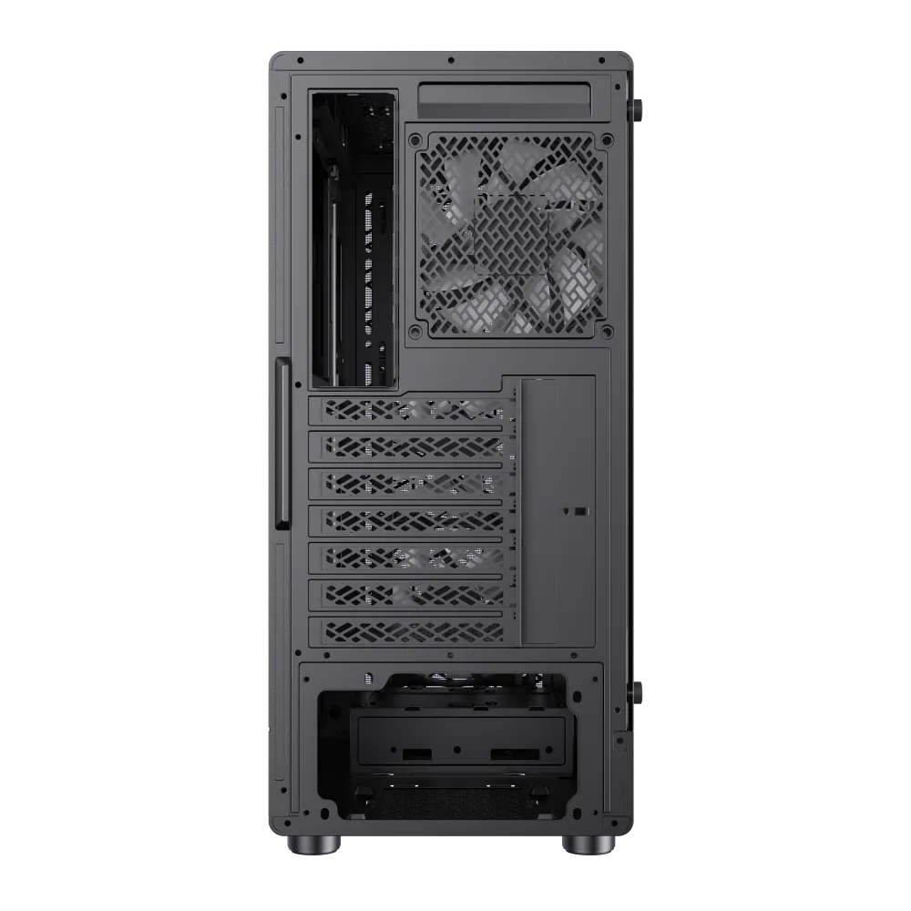 Корпус Gembird FORGE AB (1115-3801R0007) [Midi Tower, Без вентиляторов, черный]