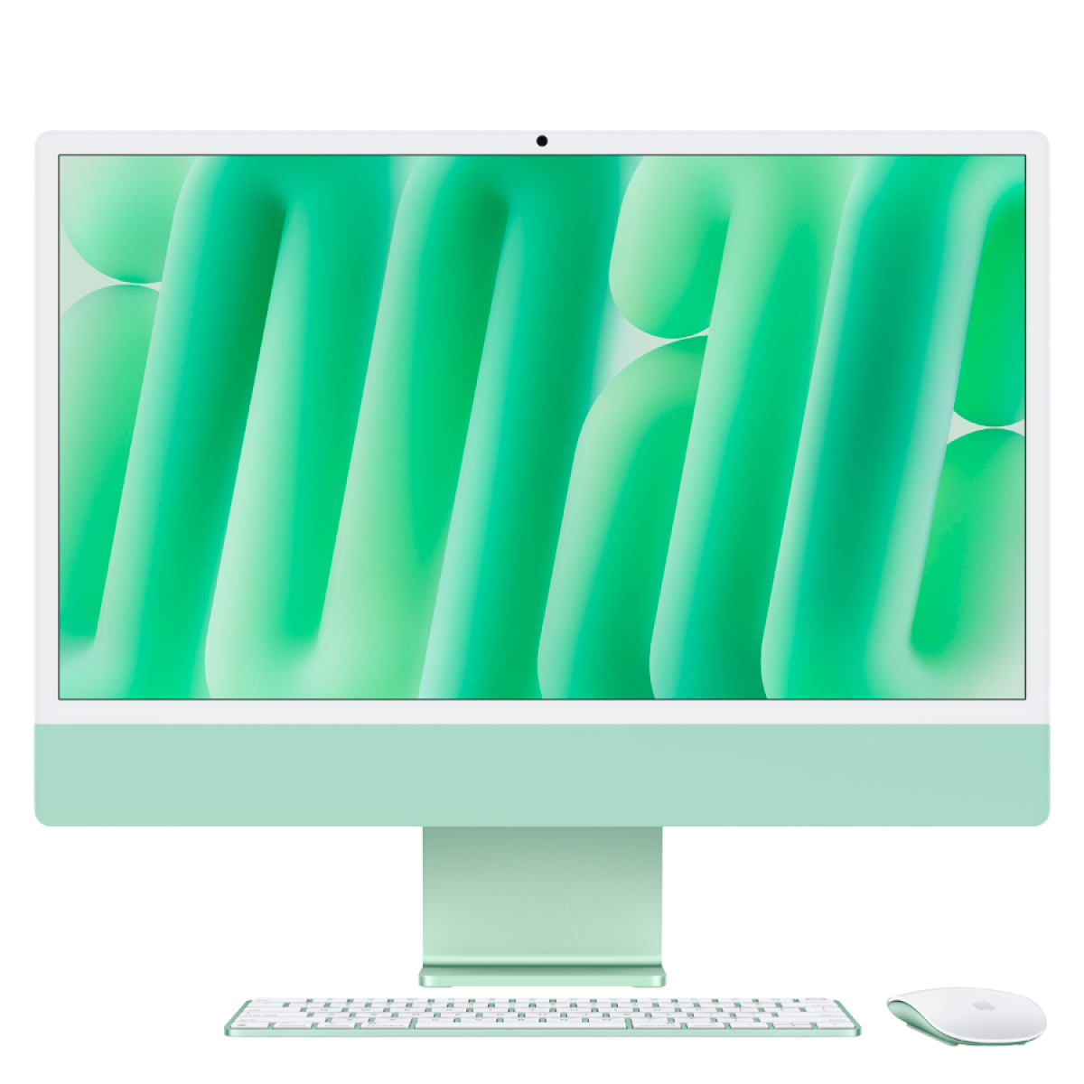 24-inch iMac with Retina 4.5K display: Apple M4 chip with 10‑core CPU and 10‑core GPU, 16GB, 256GB SSD - Green,Model A3137