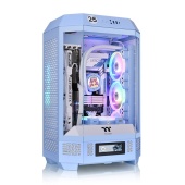 Корпус Thermaltake The Tower 300 Hydrangea Blue (CA-1Y4-00SFWN-00) [Mini Tower, 2x 140 мм, синий]