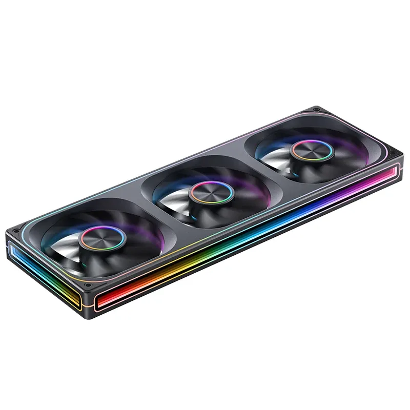 Комплект вентиляторов для корпуса Jonsbo ZA-360BR Black [362 мм, 1800 об/мин, 44.58 CFM, 31.6 дБА, PWM]