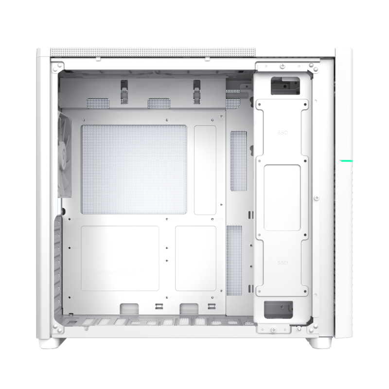 Корпус GameMax P31 WH (1125-2003R0003) [Midi Tower, 2 x 120 мм, белый]