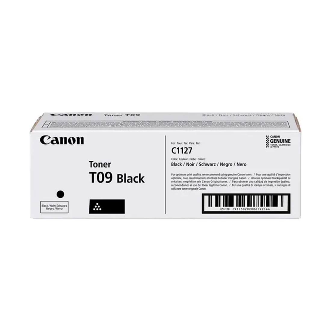 Тонер-картридж Canon TONER T09 BLACK 3020C006AA Черный