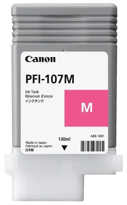 Тонер Canon PFI-107M (6707B001) пурпурный