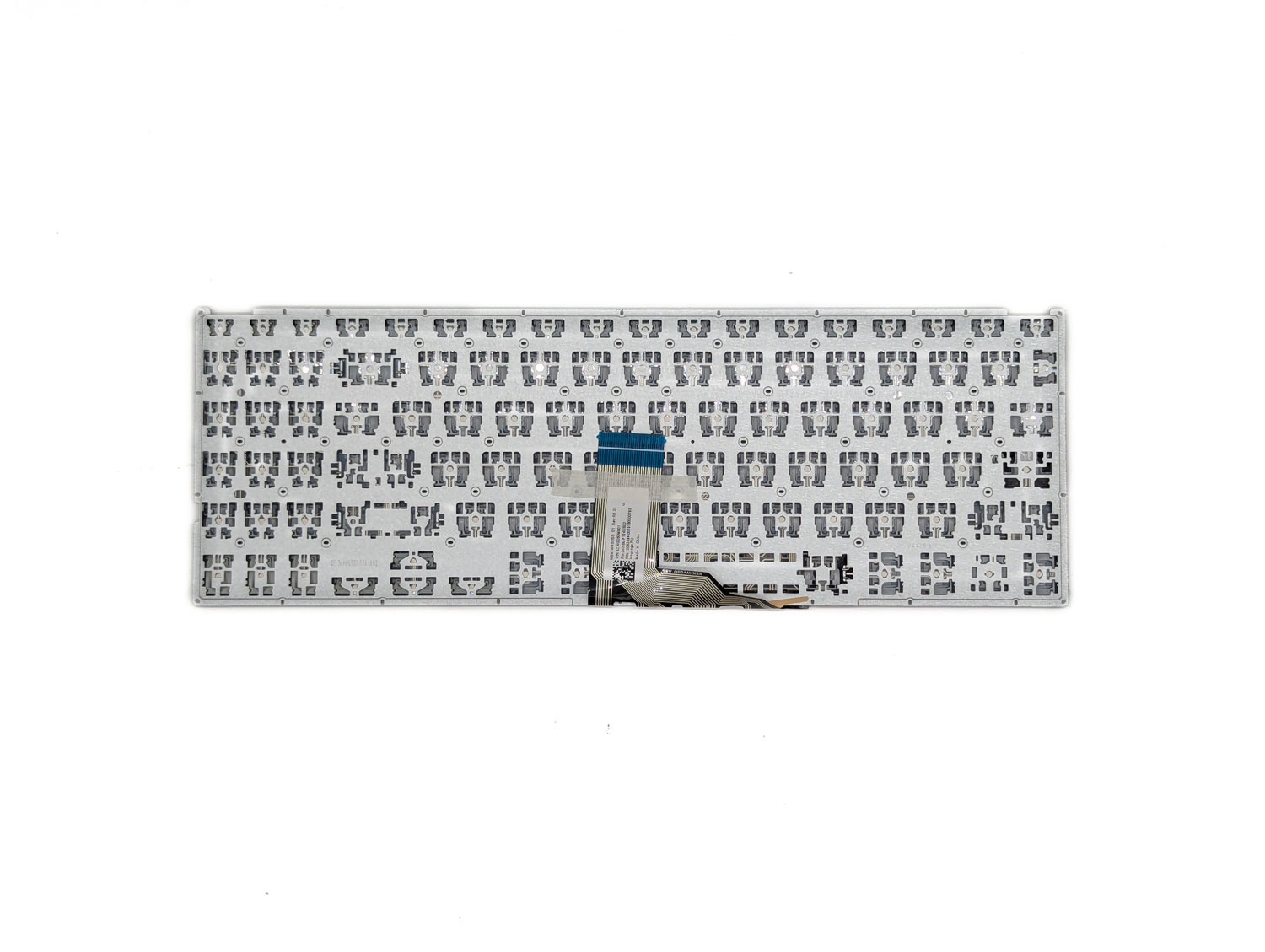 Клавиатура для ноутбука Asus X509/ X512, RU, подсветка, серебристая