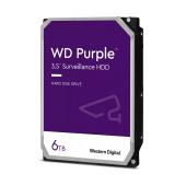 Жесткий диск Western Digital Purple [WD62PURZ] [6 ТБ, 3.5", SATA III, 5640 об/мин, кэш - 128 МБ, для систем видеонаблюдения]  - купить по цене 84 370 тг. в интернет-магазине Forcecom.kz
