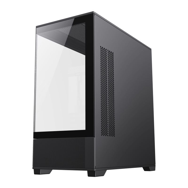 Корпус GameMax Vista MB [Mini Tower, Без вентиляторов, черный]
