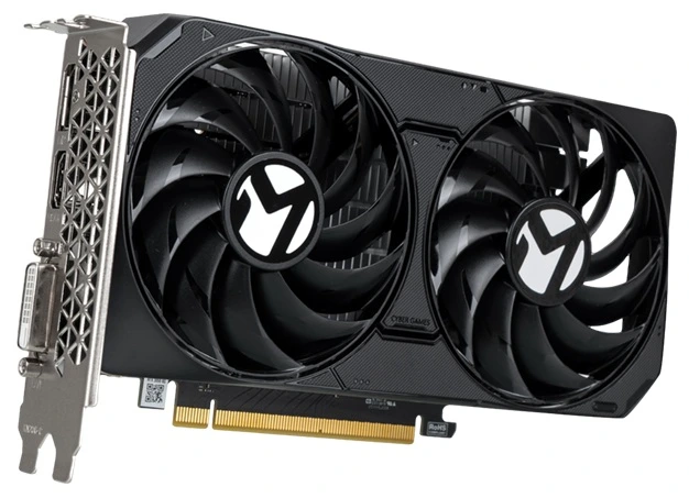 Видеокарта Maxsun MS-RTX3050 TRB 6G [6 ГБ, GDDR6, 96 бит, DVI, HDMI, DisplayPort]