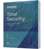 Антивирус PRO32 Total Security [PRO32-PTS-NS-1-1 KZ] – лицензия на 1 год на 1 устройство (Коробочная версия)