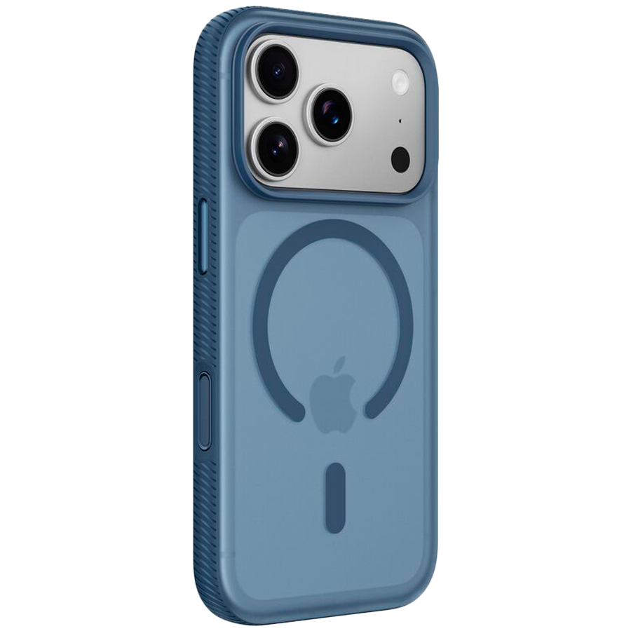 BELKIN Magnetic Protective Grip Case - iPhone 17 Pro - Navy / голубой (MSA035HQNY)