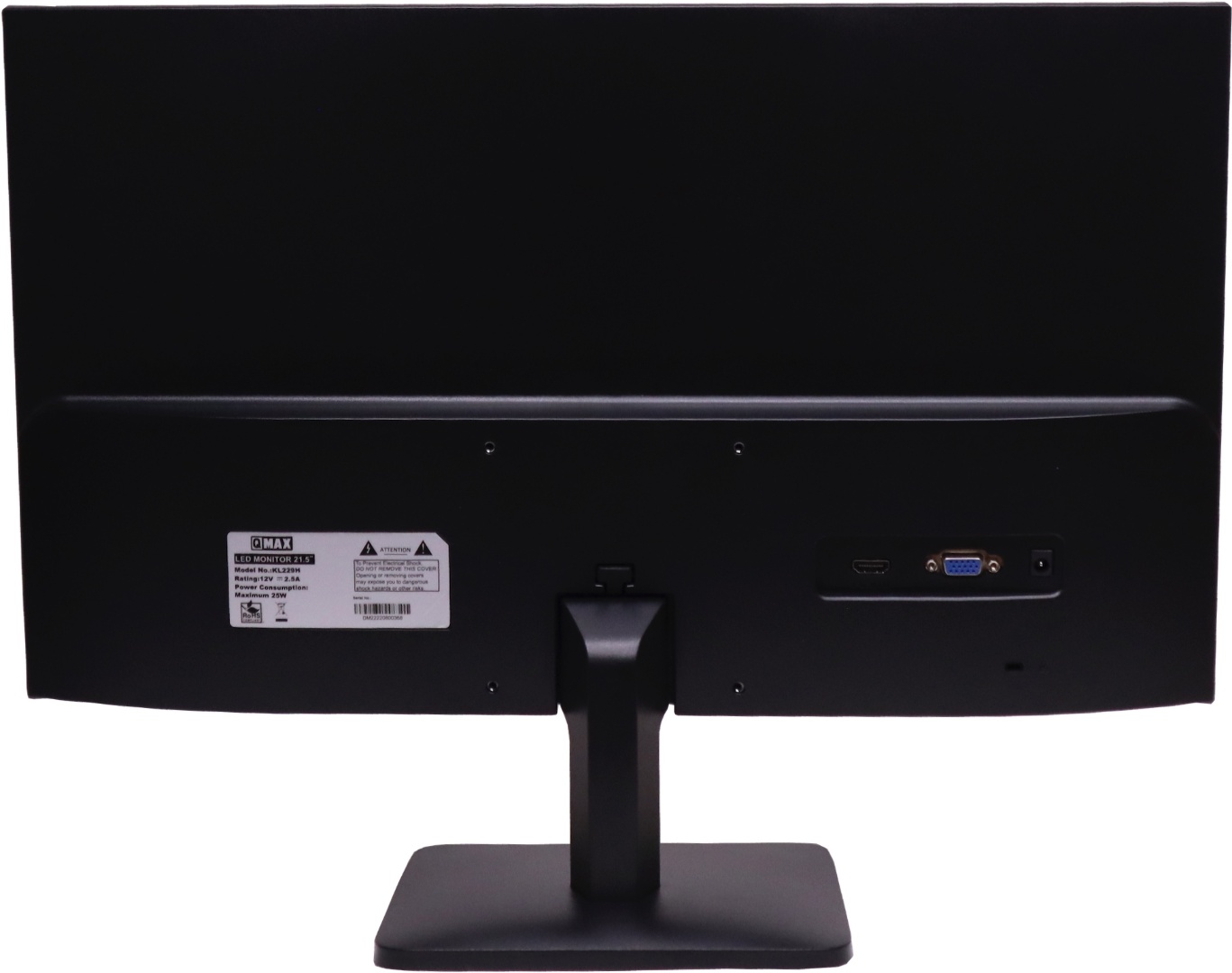 Монитор	QMAX KL229H [21.5" IPS, 1920x1080, 75 Гц, 2 мс, VGA (D-Sub), HDMI] - купить по цене 51 180 тг. в интернет-магазине Forcecom.kz