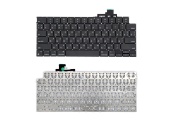 Клавиатура для ноутбука Apple MacBook Air A2681/ A2941, RU, горизонтальный Enter, черная
