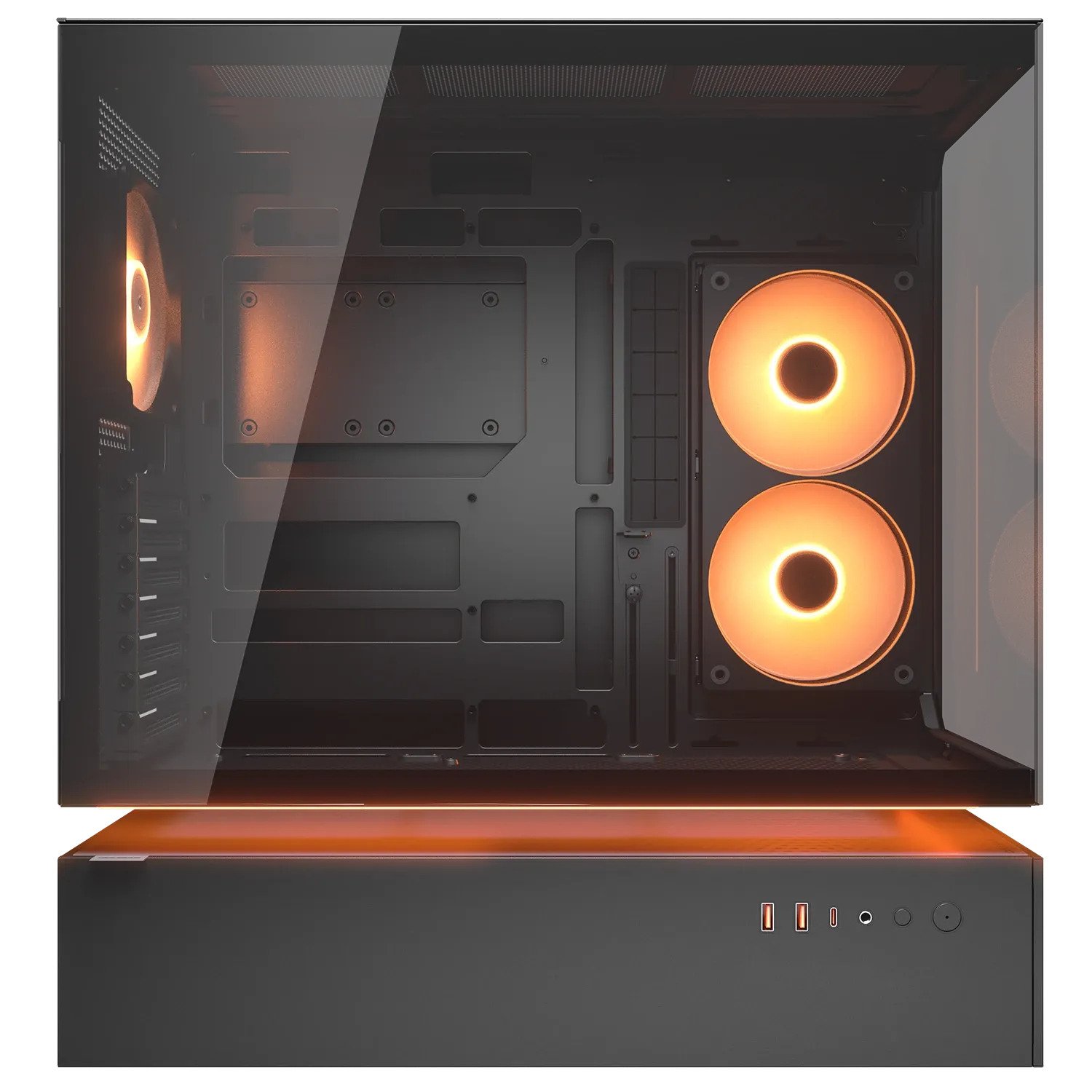 Корпус Cougar CFV235 (382DA40.0001) [Midi Tower, 3 x 120 мм ARGB, черный]