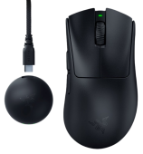 Мышь Razer DeathAdder V4 Pro (RZ01-05330100-R3G1) [проводная + беспроводная, светодиодная, 45000 DPI, 8000 Гц, черная]