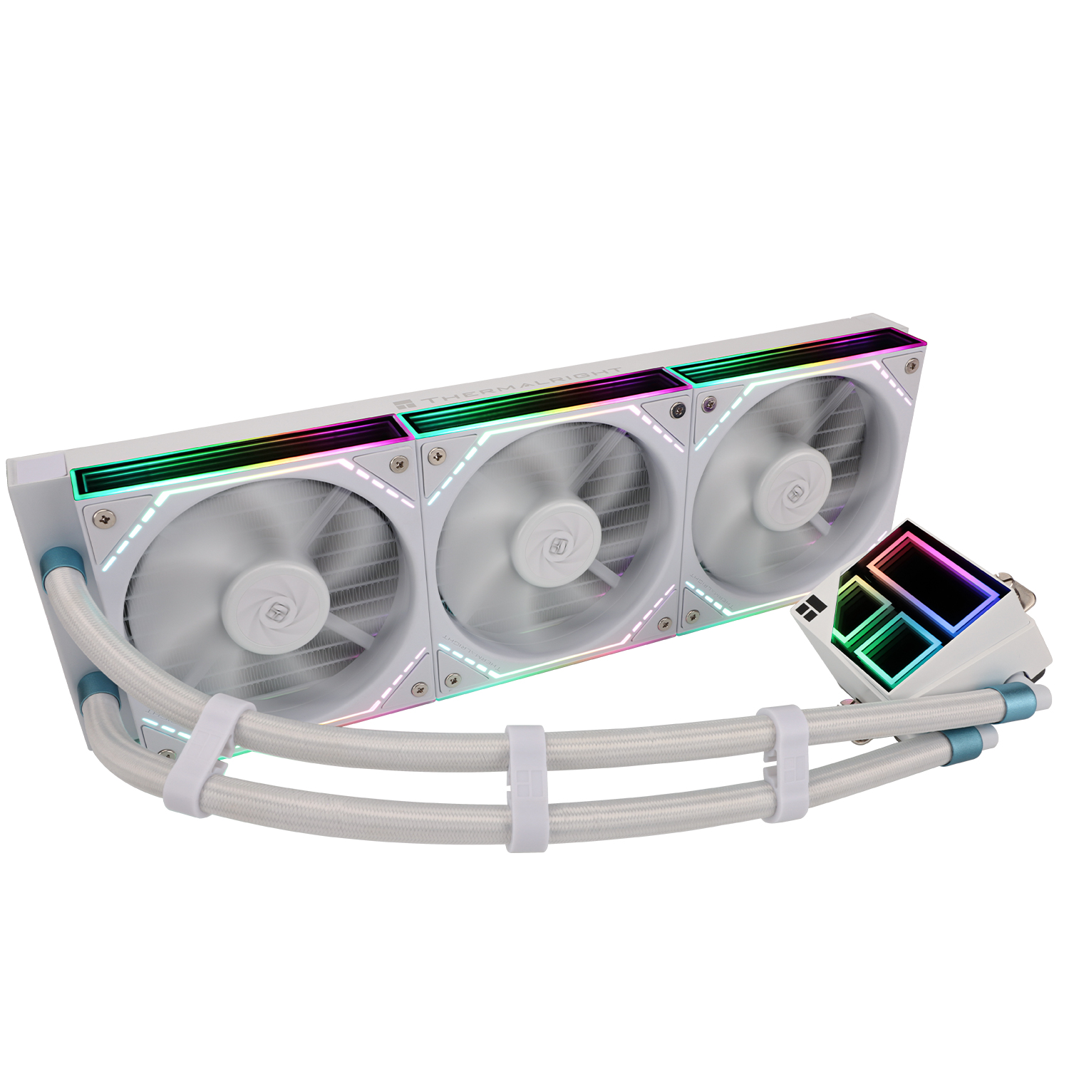 Система охлаждения Thermalright Frozen Infinity 360 WHITE (TL-M12W) [120 мм, 2000 об/мин, 28.2 дБА, 4 pin]