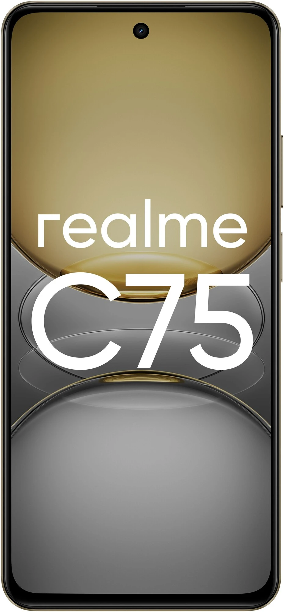 Смартфон Realme C75 RMX3941 [6.72", 128 ГБ, 8 ГБ, Золотистый]