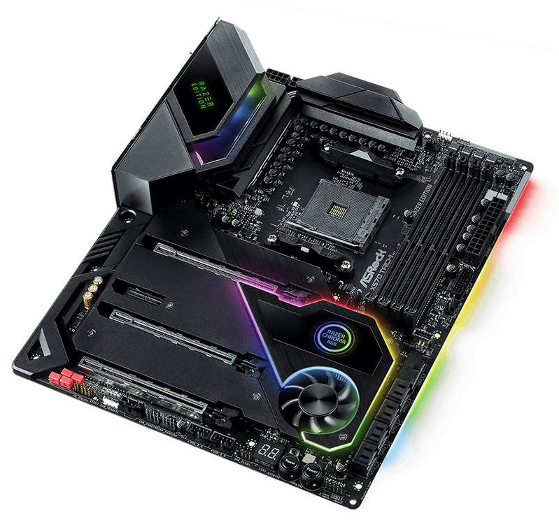 Материнская плата ASRock X570 TAICHI RAZER EDITION [AM4, AMD X570, 4xDDR 4, 2xM.2, 2xPCI-E x16, Standard-ATX]