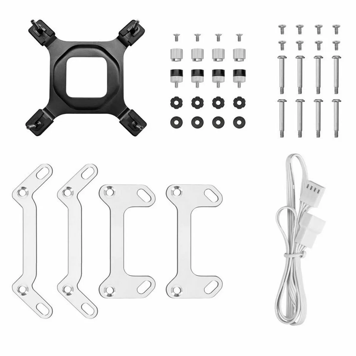 Система охлаждения DeepCool MYSTIQUE 240 WH [120 мм, 2150 об/мин, ≤36,49 дБ, 4 pin]