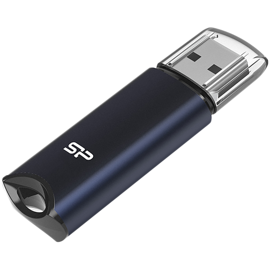 USB Флеш Silicon Power Marvel - M02 64ГБ (SP064GBUF3M02V1B) USB 3.2 Gen 1, Синий