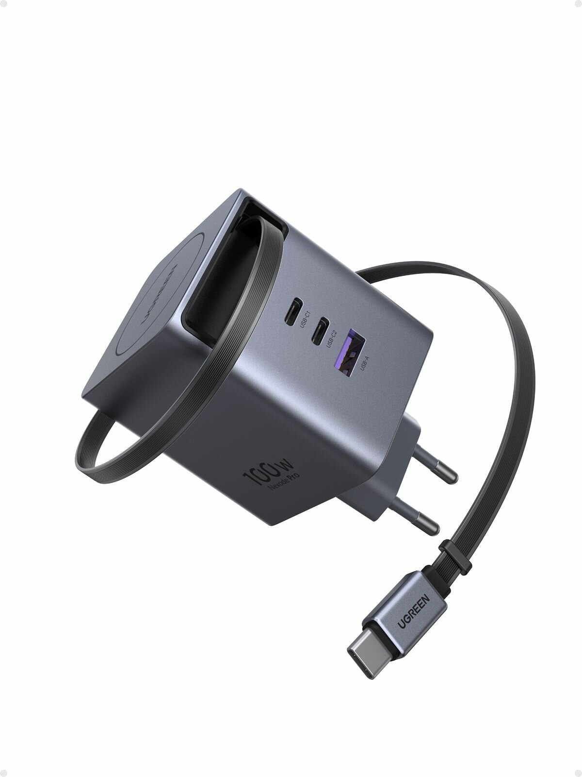 Зарядное устройство UGREEN X616 100W (65828) 3C1A GaN Fast Charger 