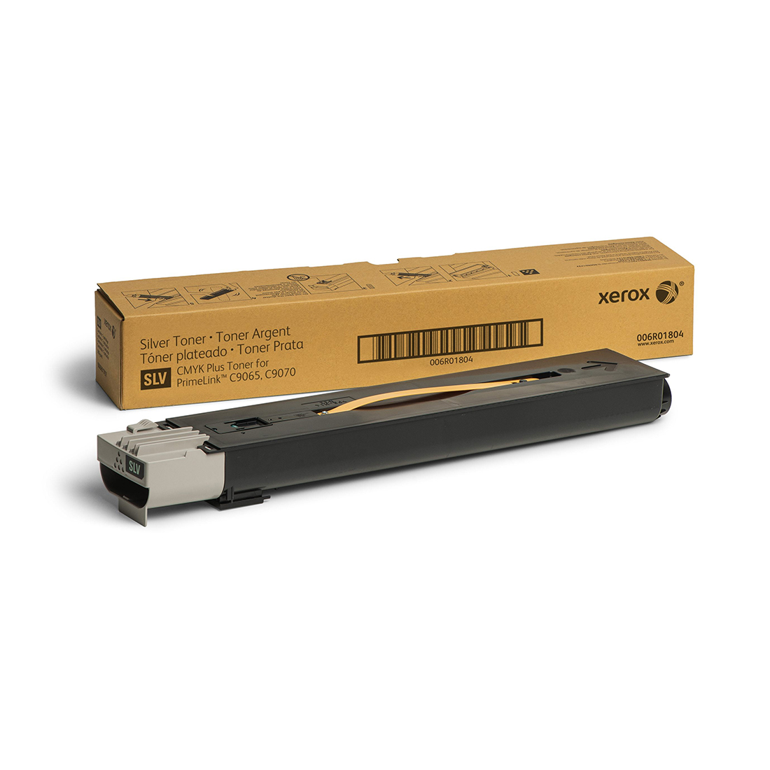 Тонер-картридж Xerox 006R01804, оригинальный, серебряный