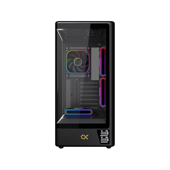 Корпус Xigmatek Moon DGT (EN49651) [Midi Tower, Черный]