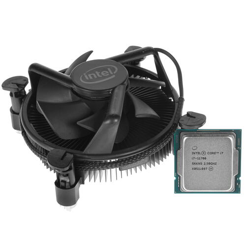 Процессор Intel Core i7-11700, BX8070811700 [LGA 1200, 8 x 2500 МГц, TDP 65 Вт, BOX]