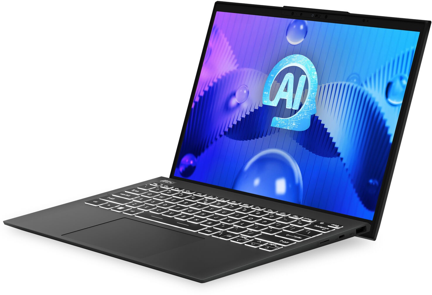 Ноутбук MSI Prestige 13 AI Evo (A1MG-256XKZ) [13.3", Ultra 5 125H, 16 ГБ ОЗУ, 512 ГБ SSD, DOS]