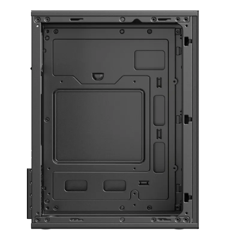 Корпус Wintek K310-A450-12F [Mini Tower, Без вентиляторов, черный]