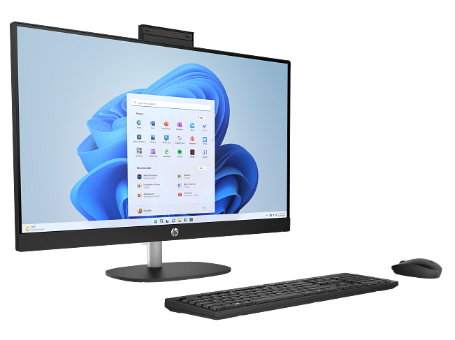 Моноблок HP All-in-One 27-cr0077ci (CJ2D7EA) [27" Full HD, Core i5 1335U, 16 ГБ ОЗУ, 512 ГБ SSD, DOS]