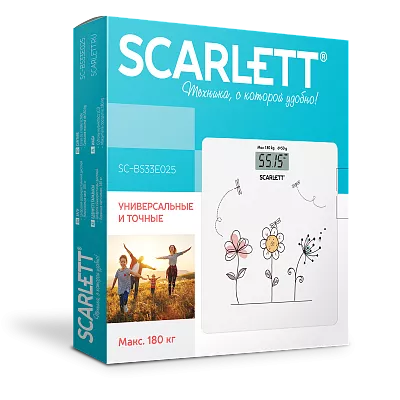 Напольные электронные весы  Scarlett SC-BS33E025