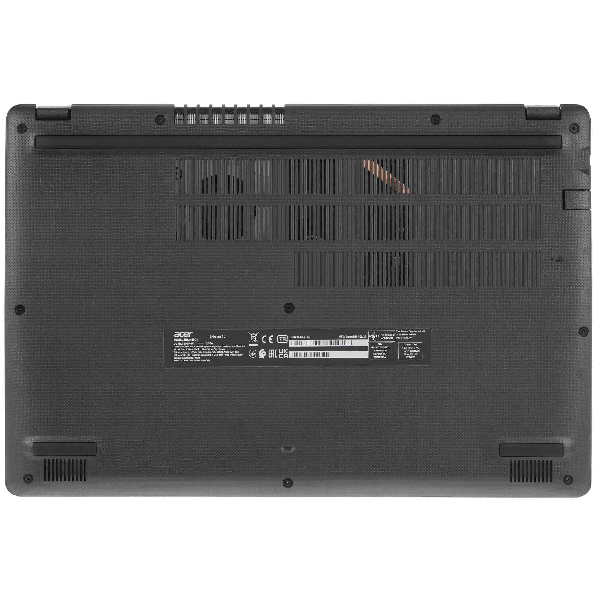 Ноутбук Acer Extensa 15 EX215-52 (NX.EG8ER.013) [15.6" Full HD, Core i5 1035G1, 4 ГБ ОЗУ, 256 ГБ SSD, DOS]