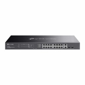 Коммутатор TP-Link Omada ES220GMP PoE+ GbE Easy Managed  20-портовый 