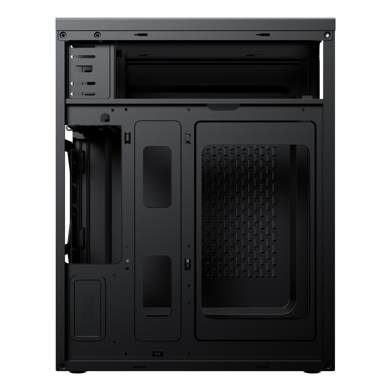 Корпус Vega JC11 (d097) [Midi Tower, Без вентиляторов, Черный]