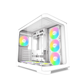 Корпус Sama V60 [Midi Tower, 7×120 мм ARGB, белый]