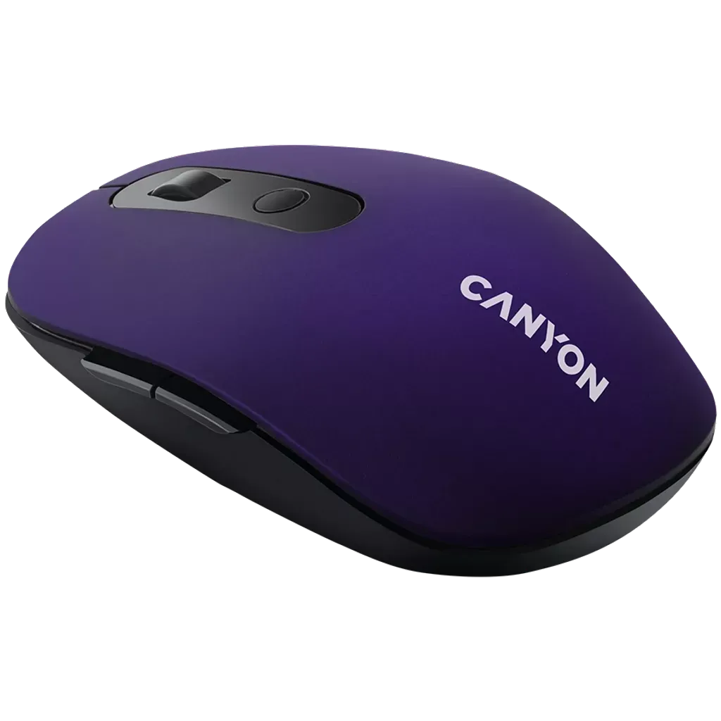 Мышь Canyon MW-9 (CNS-CMSW09V) [беспроводная, светодиодная, 1500 DPI, фиолетовый]