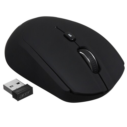 Мышь Acer OMR050 (ZL.MCEEE.00B) [беспроводная, светодиодная, 1600 DPI, черная]