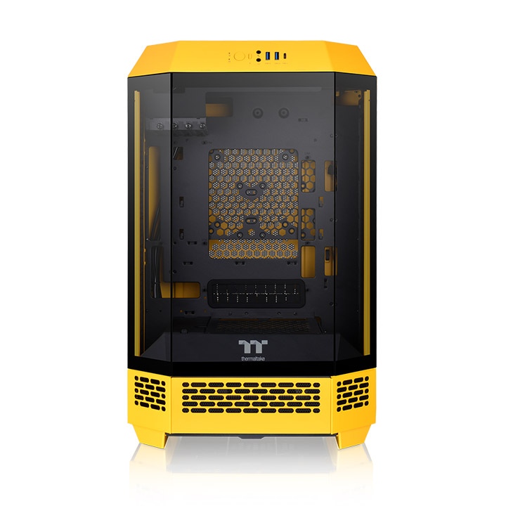 Корпус Thermaltake The Tower 300 Bumblebee (CA-1Y4-00S4WN-00) [Mini Tower, 2x 140 мм, желтый]