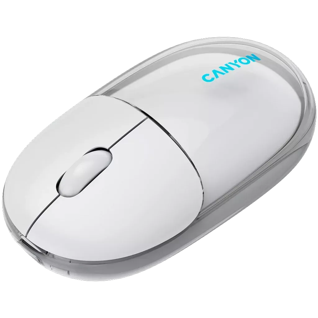 Мышь Canyon OnClick 24 (CNS-CMSW24W) [беспроводная, светодиодная, 1200 DPI, 125 Гц, белый]