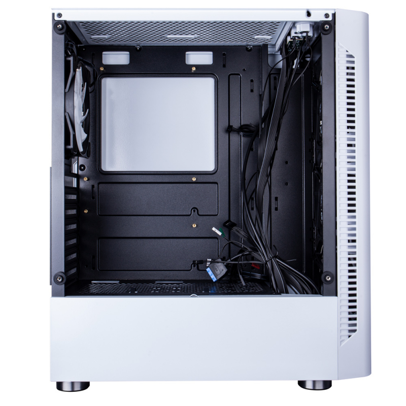 Корпус 1stPlayer DK D4 (D4-WH-1F5MW-3F5SW) [Midi Tower, белый]